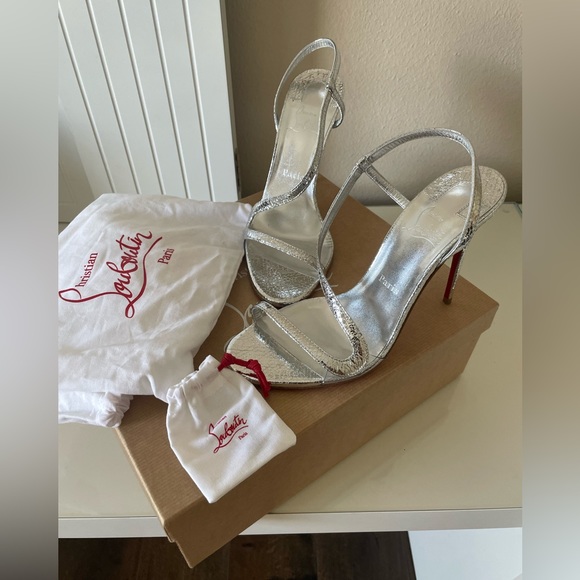 Christian Louboutin Shoes Like New Louboutin Heels With Clear